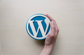 Logo WordPress, outil de création de sites internet